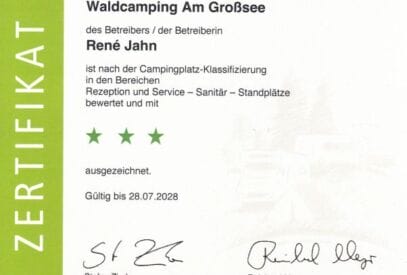 20250729-Zertifikat-BVCD-DTV-Waldcamping-GrossSee-Klassifizierung