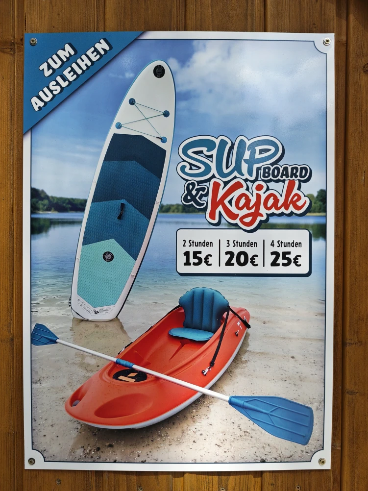SUP-Kajak-Verleih-GrossSee-Waldcamping SUP-Kajak-Verleih-GrossSee-Waldcamping